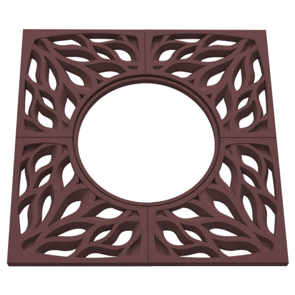 Приствольная решетка для дерева ZKING CRUST 1.2х1.2м Коричневая в Александрове фото