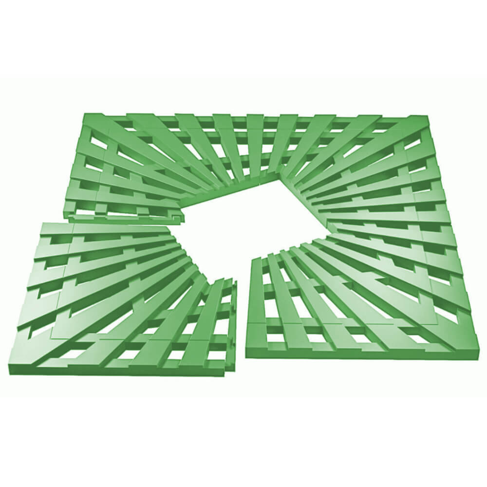 Приствольная решетка для дерева ZKING ATMOSPHERE 1.2х1.2м Зеленая в Александрове фото