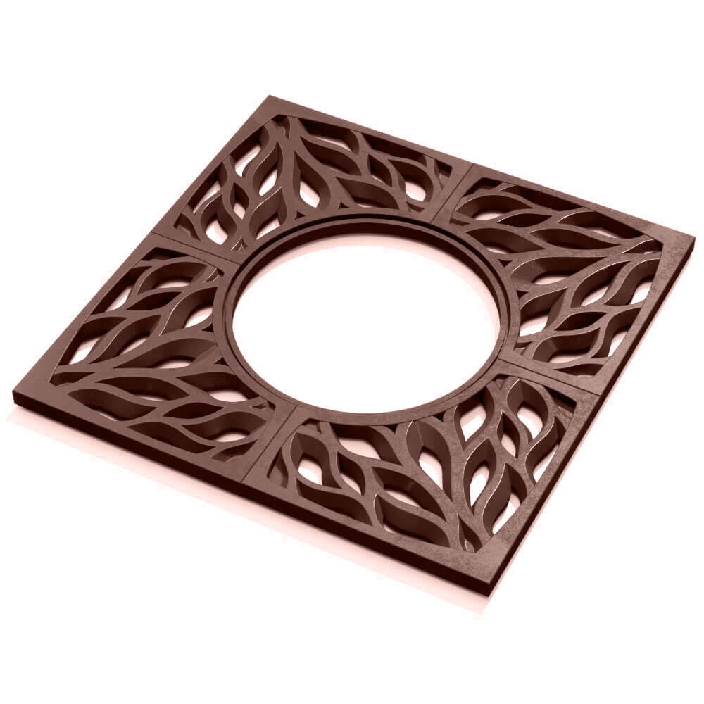 Приствольная решетка для дерева ZKING CRUST 1.2х1.2м Коричневая в Александрове фото