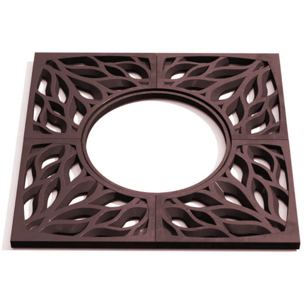 Приствольная решетка для дерева ZKING CRUST 1.2х1.2м Коричневая Александров фото