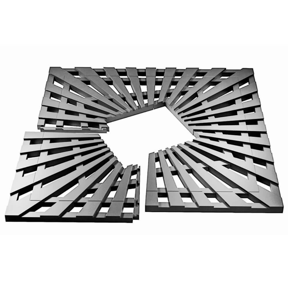 Приствольная решетка для дерева ZKING ATMOSPHERE 1.2х1.2м Серая в Александрове фото